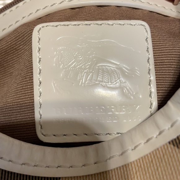 Authentic Burberry nova check purse hobo white - Picture 7 of 9